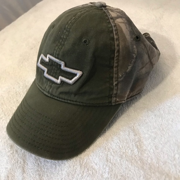 Infinity Headwear Chevrolet Adult Small Adjustable Camou Cap - Picture 4 of 13